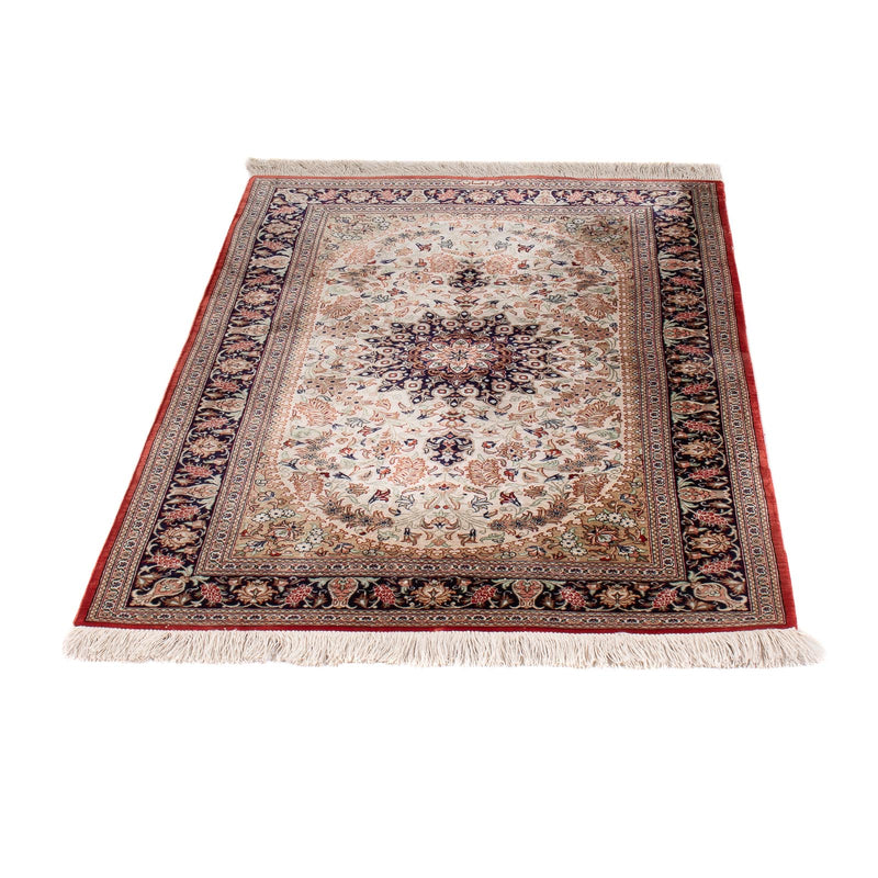 Silk Carpet - Ghom Silk - Premium - 119 x 77 cm - beige