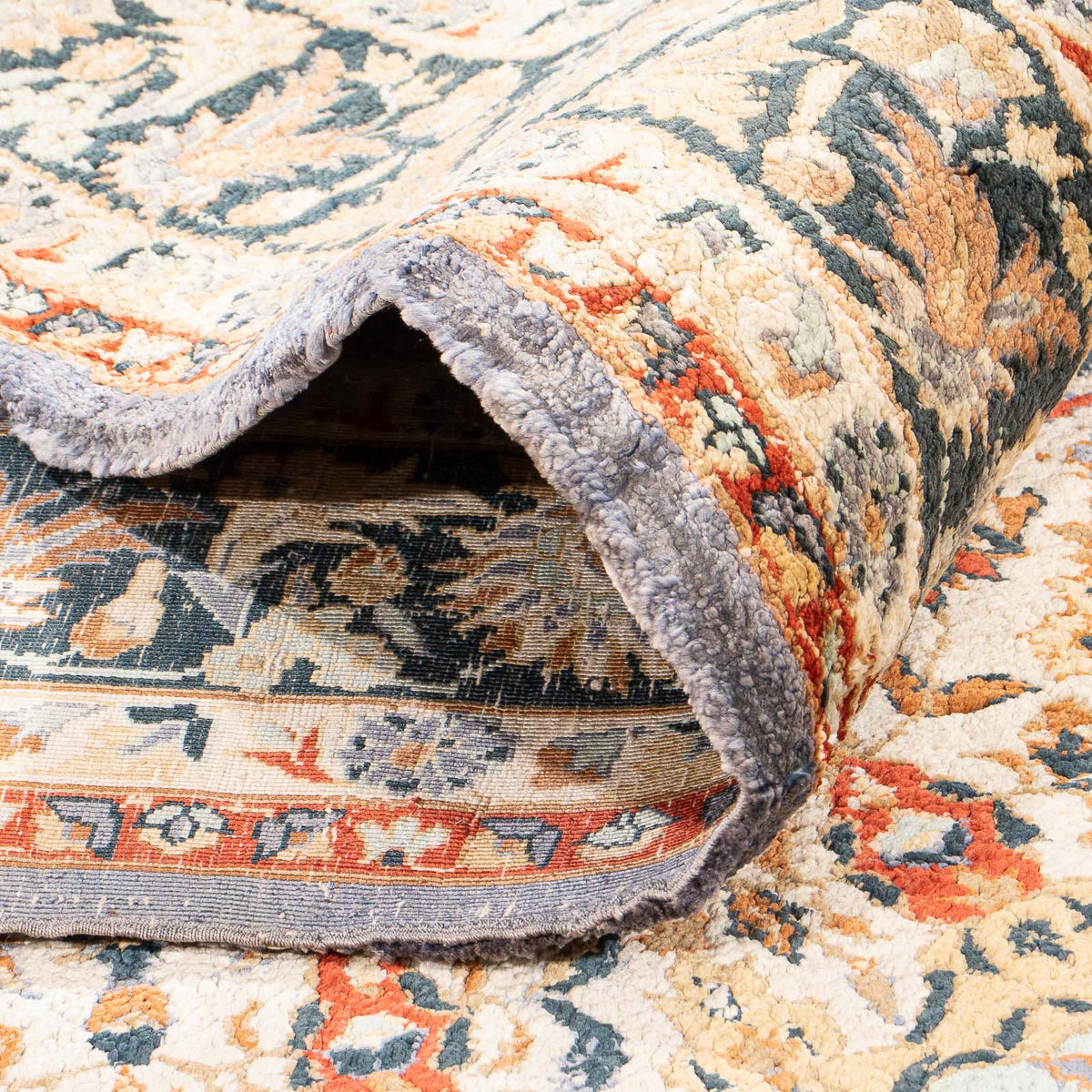 Silk matta - China Silk - 154 x 94 cm - flerfärgad