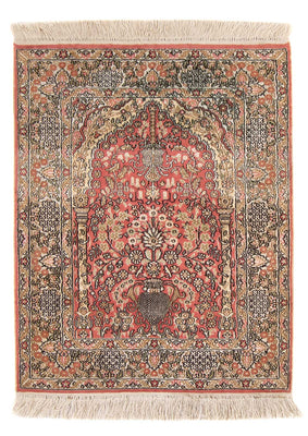 Silk matta - China Silk - 86 x 64 cm - röd