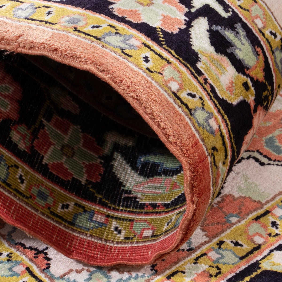 Silk matta - China Silk - 93 x 62 cm - röd