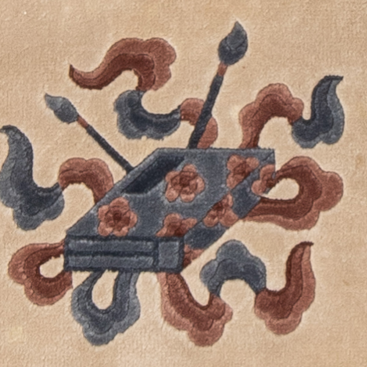 Kina matta - 62 x 46 cm - beige