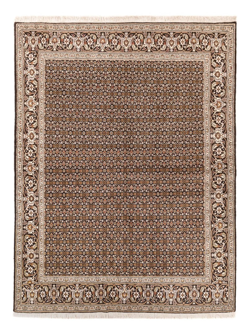Persisk matta - Tabriz - Royal - 195 x 154 cm - mörk beige
