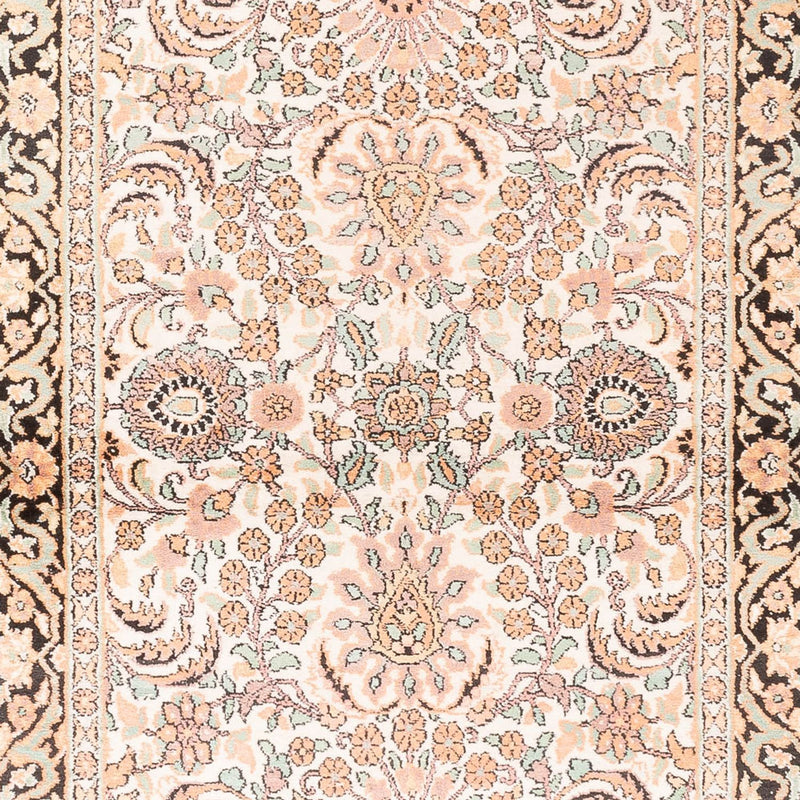 Runner Sidenmatta - Kashmir Silk - 280 x 96 cm - rosa