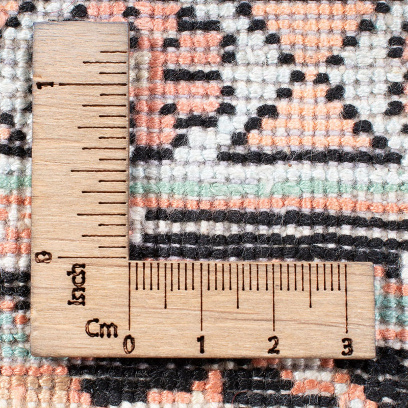 Runner Sidenmatta - Kashmir Silk - 280 x 96 cm - rosa