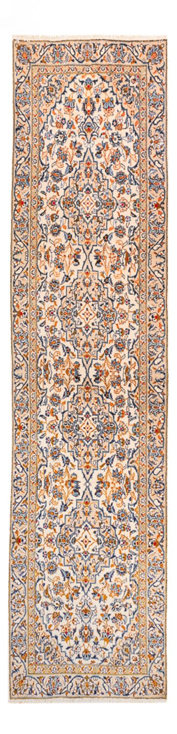 Runner Persiska mattor - Keshan - 310 x 85 cm - mörk beige