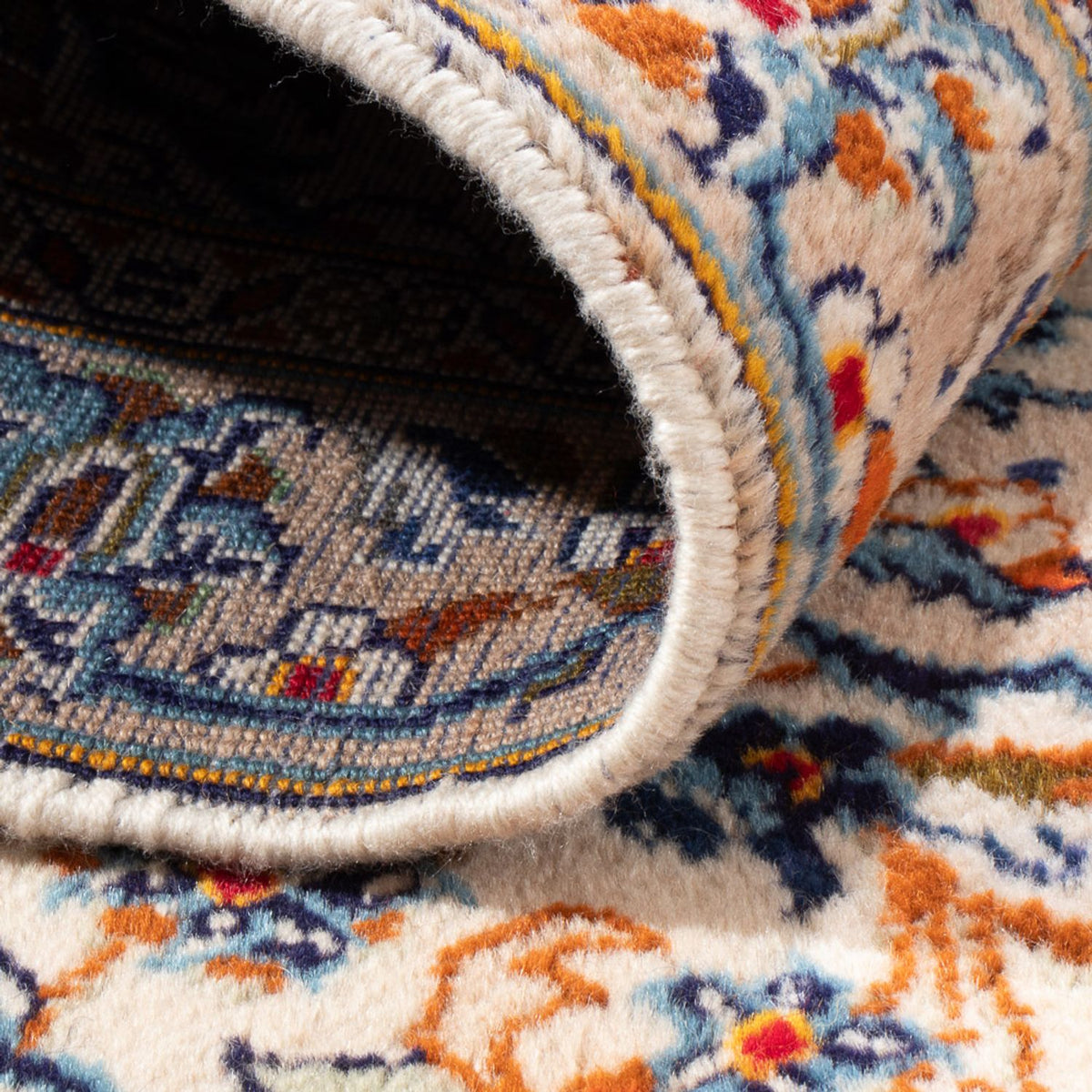 Runner Persiska mattor - Keshan - 310 x 85 cm - mörk beige