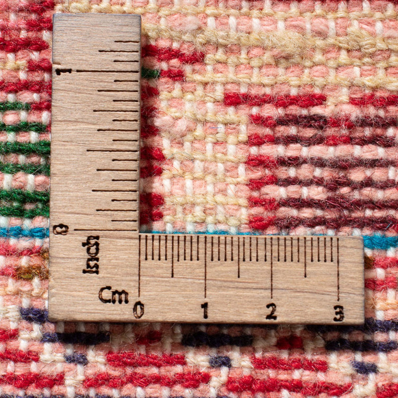 Persisk matta - Nomadic - 131 x 78 cm - mörkröd