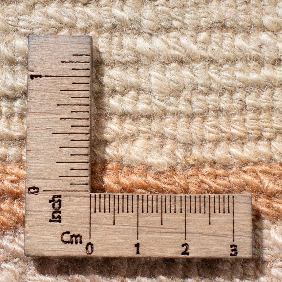 Runner Nepal mattan - 156 x 74 cm - beige