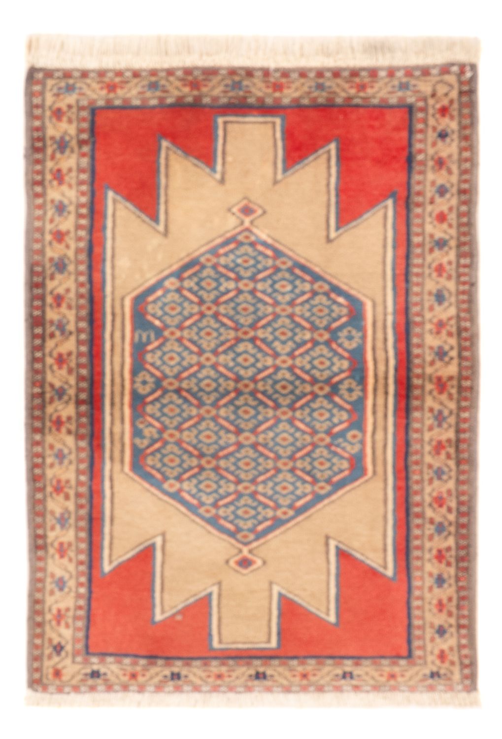 Oriental Carpet - 111 x 75 cm - beige