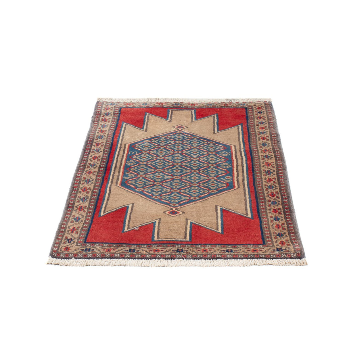 Oriental Carpet - 111 x 75 cm - beige