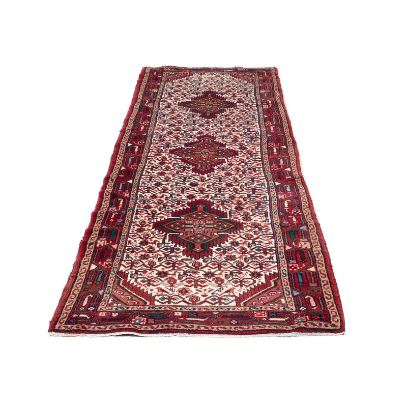 Runner Oriental Carpet - 277 x 81 cm - ljusröd