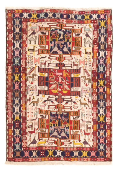 Silkes kilim Mattan 109x135cm
