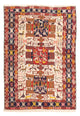 Silkes kilim Mattan 135x109cm