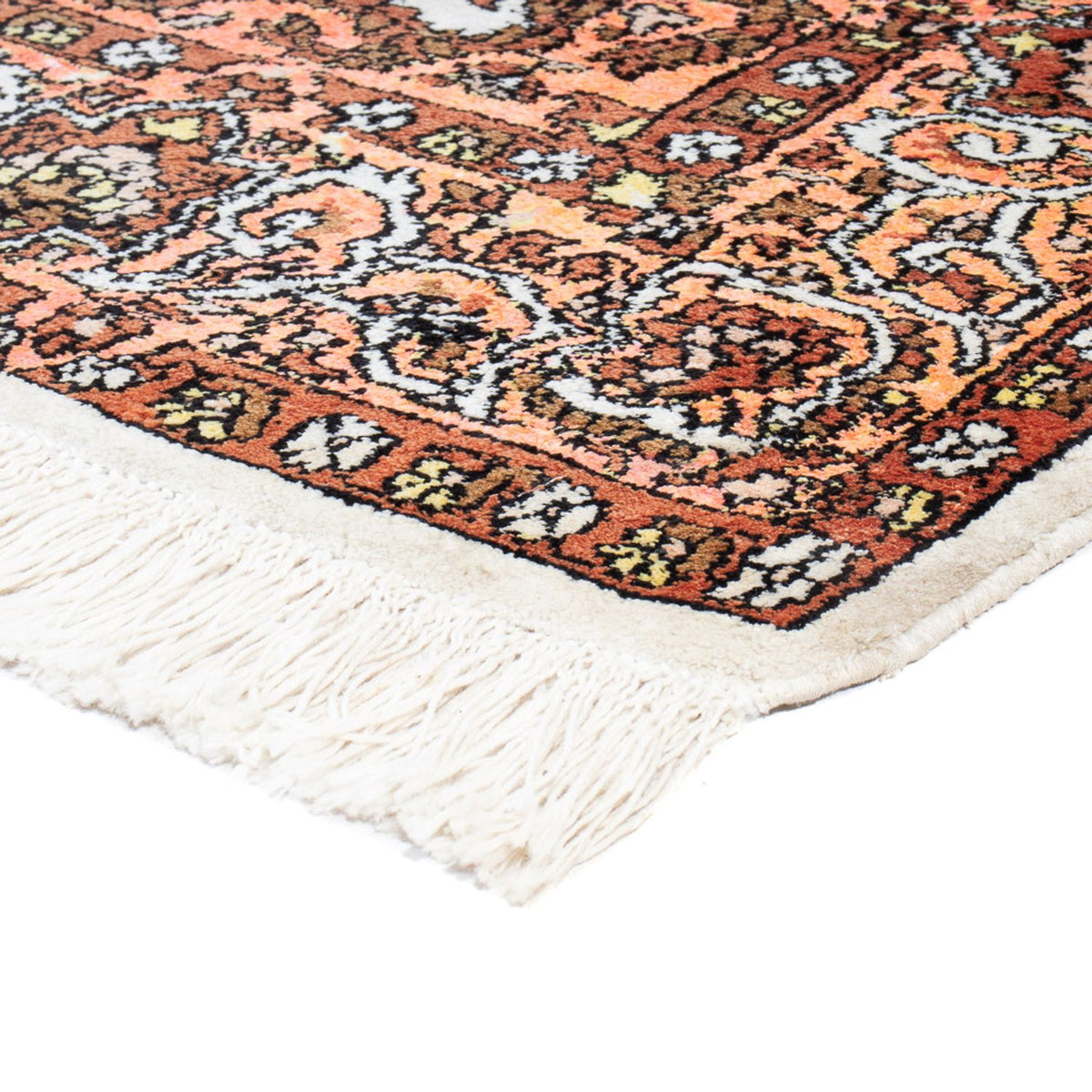 Sidenmatta - Kashmir Silk - 158 x 93 cm - beige