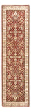Runner Orientaliska mattor - Bijar - Indus - 253 x 70 cm - mörk beige