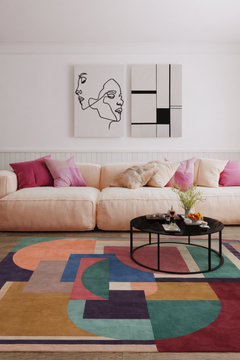 Designermatta - EtherealMotifs - rektangulär