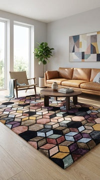 Designermatta - PaletteofDreams - rektangulär