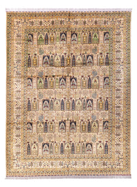 Afghansk matta - 400 x 300 cm - beige