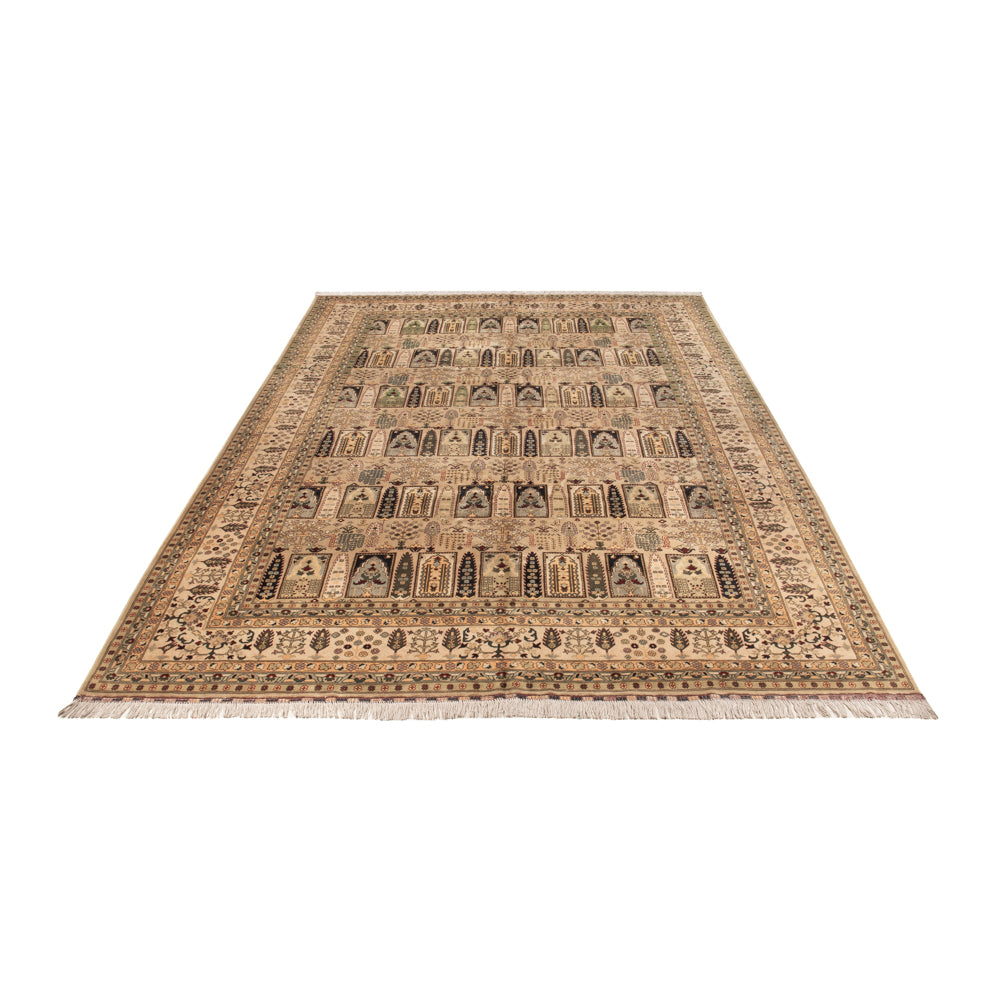 Afghansk matta - 400 x 300 cm - beige