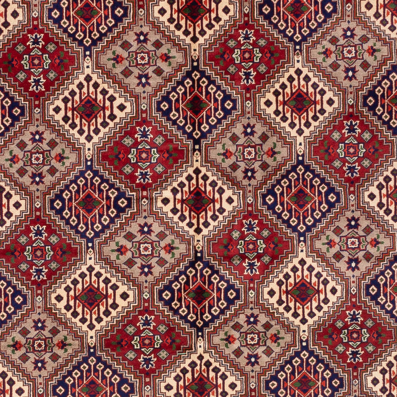 Afghansk matta - 382 x 290 cm - mörk beige