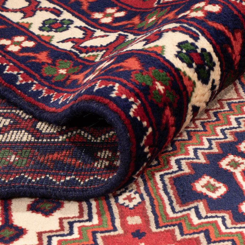 Afghansk matta - 382 x 290 cm - mörk beige