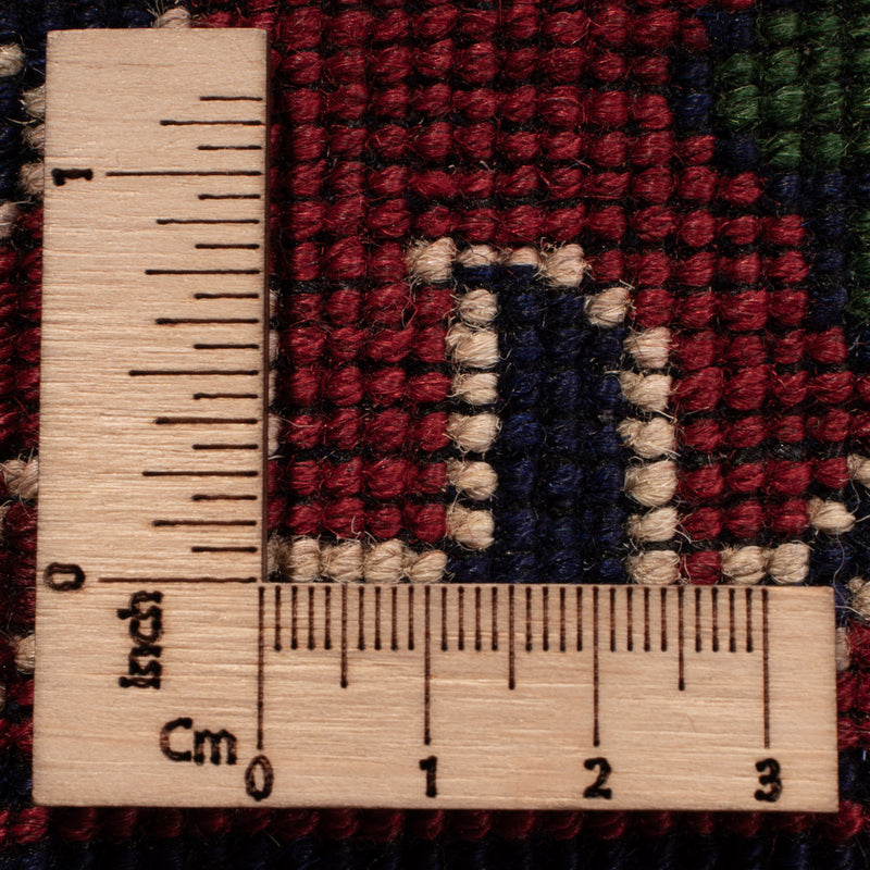 Afghansk matta - 382 x 290 cm - mörk beige