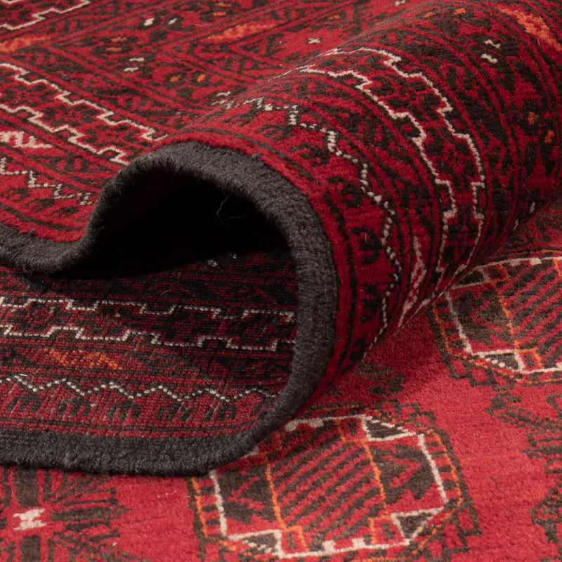 Afghansk matta - Bukhara - 276 x 200 cm - röd