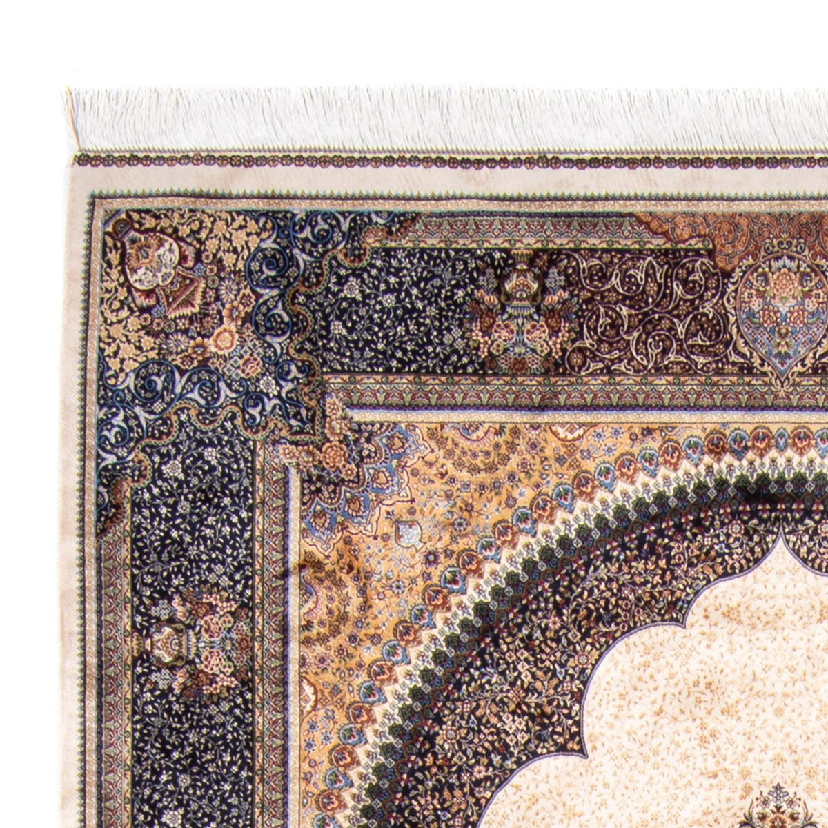 Persisk matta - Ghom - 230 x 148 cm - beige