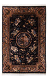 Qom Mattan 150x230cm - Rektangulär / Mörkblå / 150 x 230 cm Rektangulär