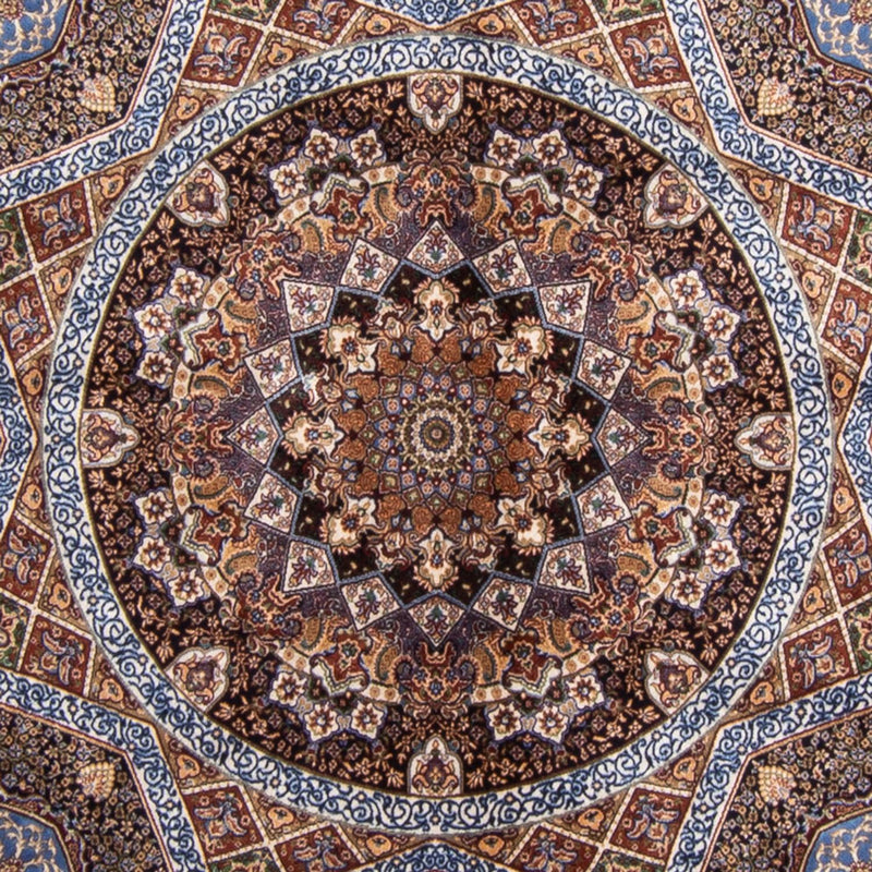 Persisk matta - Ghom - 230 x 150 cm - flerfärgad