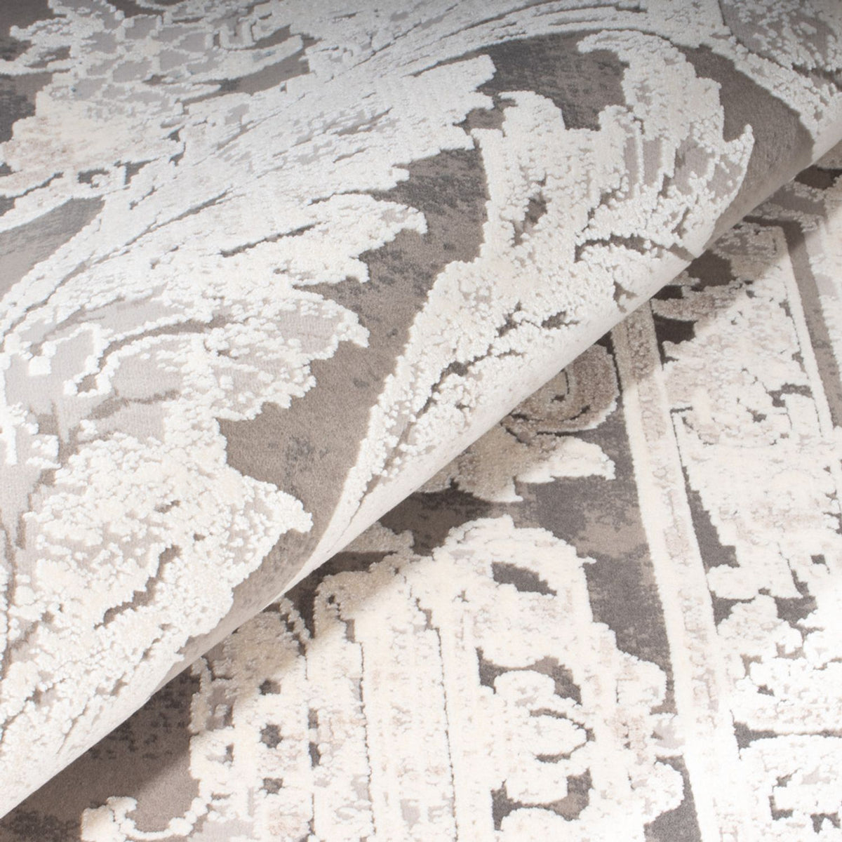 Designermatta - 300 x 200 cm - grått