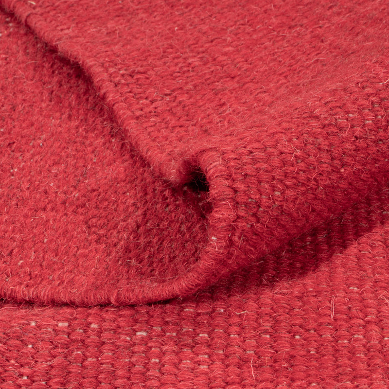 Kelim matta - trendig - 240 x 160 cm - röd