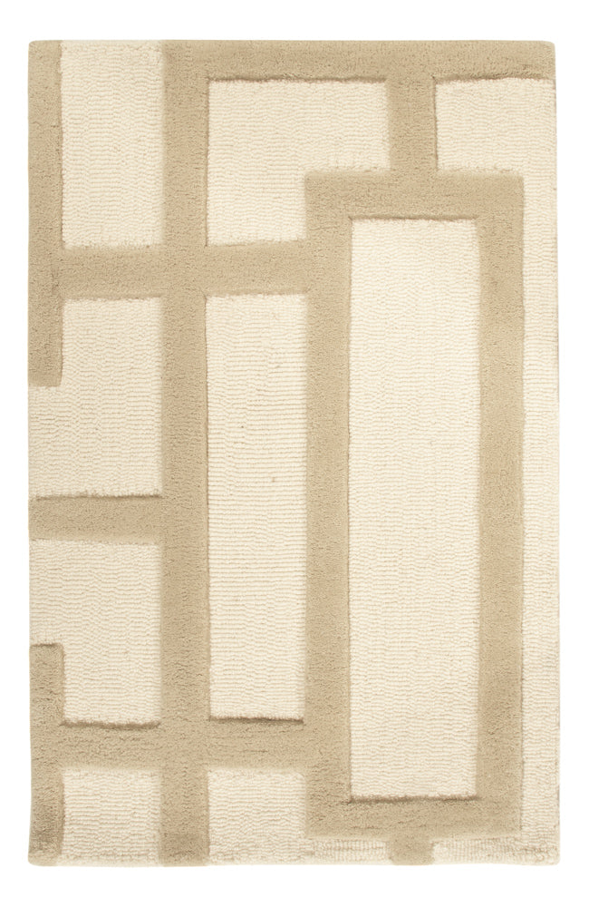 Ullmatta - 90 x 60 cm - beige
