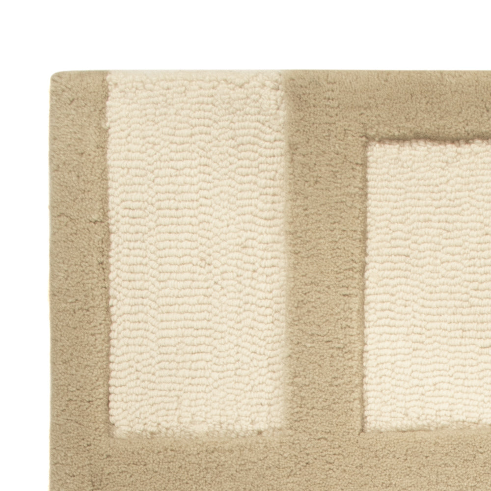 Ullmatta - 90 x 60 cm - beige