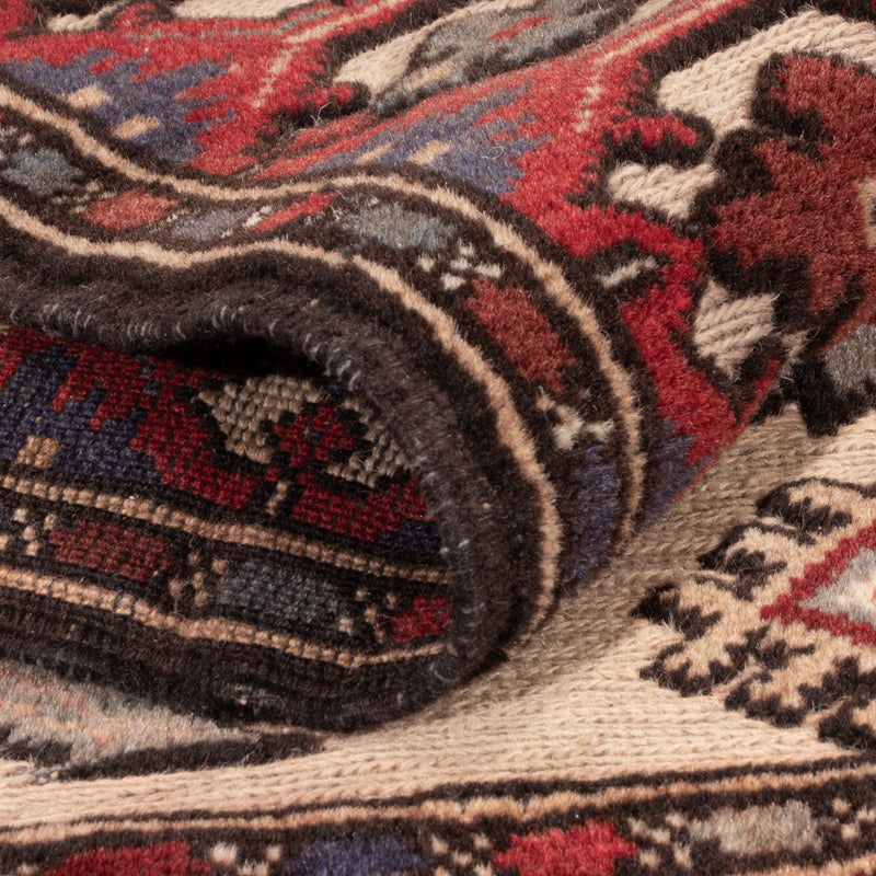 Afghansk matta - 165 x 125 cm - flerfärgad