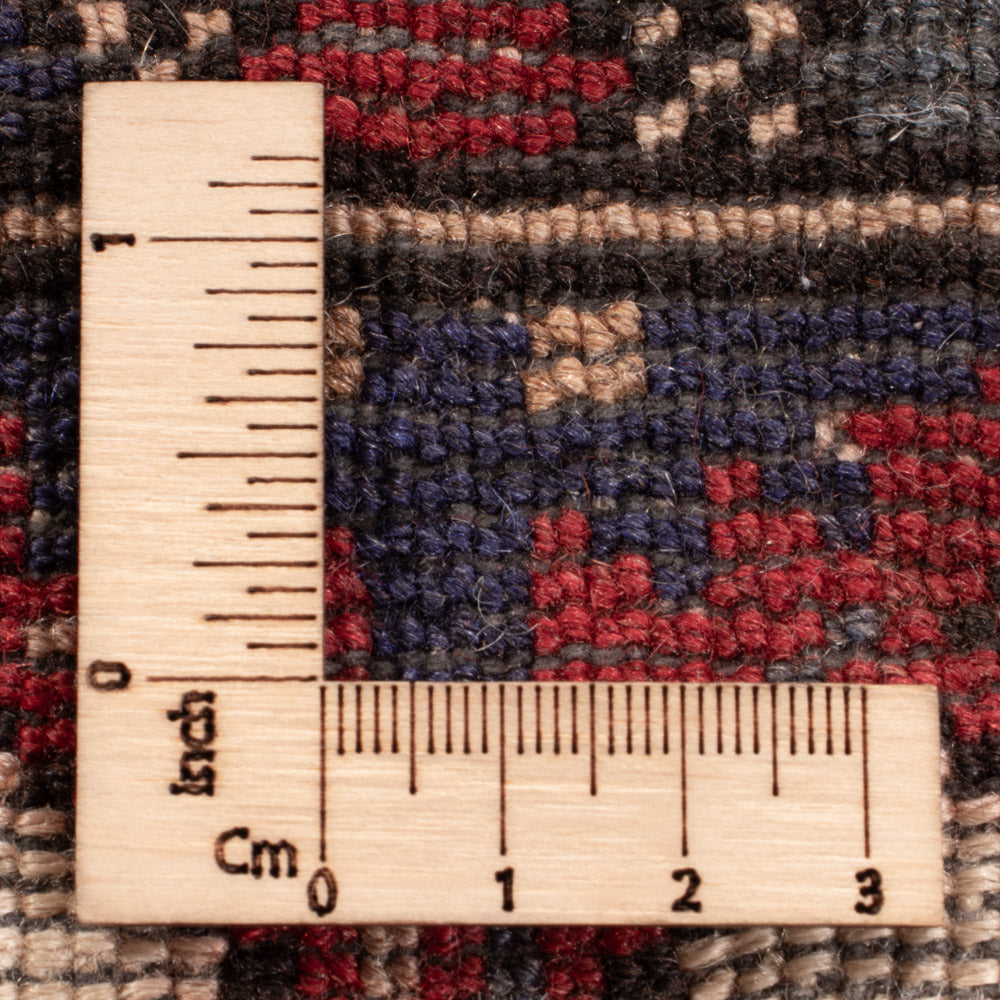 Afghansk matta - 165 x 125 cm - flerfärgad