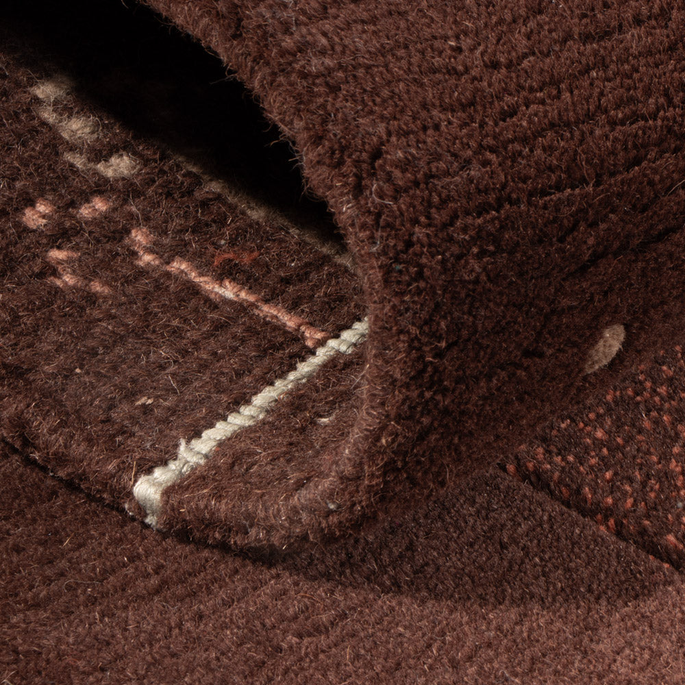 Nepal mattan - 140 x 70 cm - mörk beige