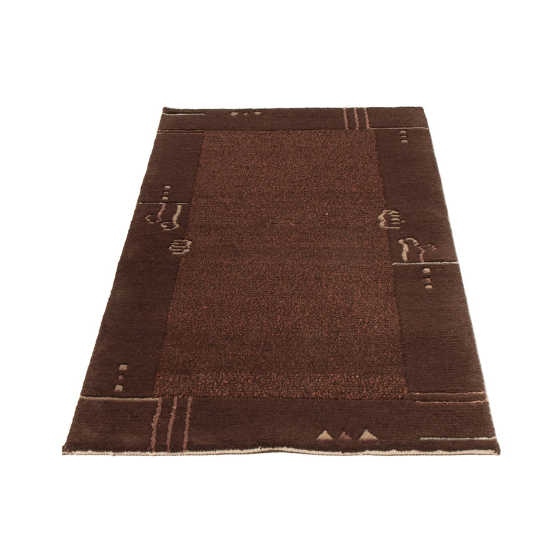 Nepal mattan - 140 x 70 cm - mörk beige
