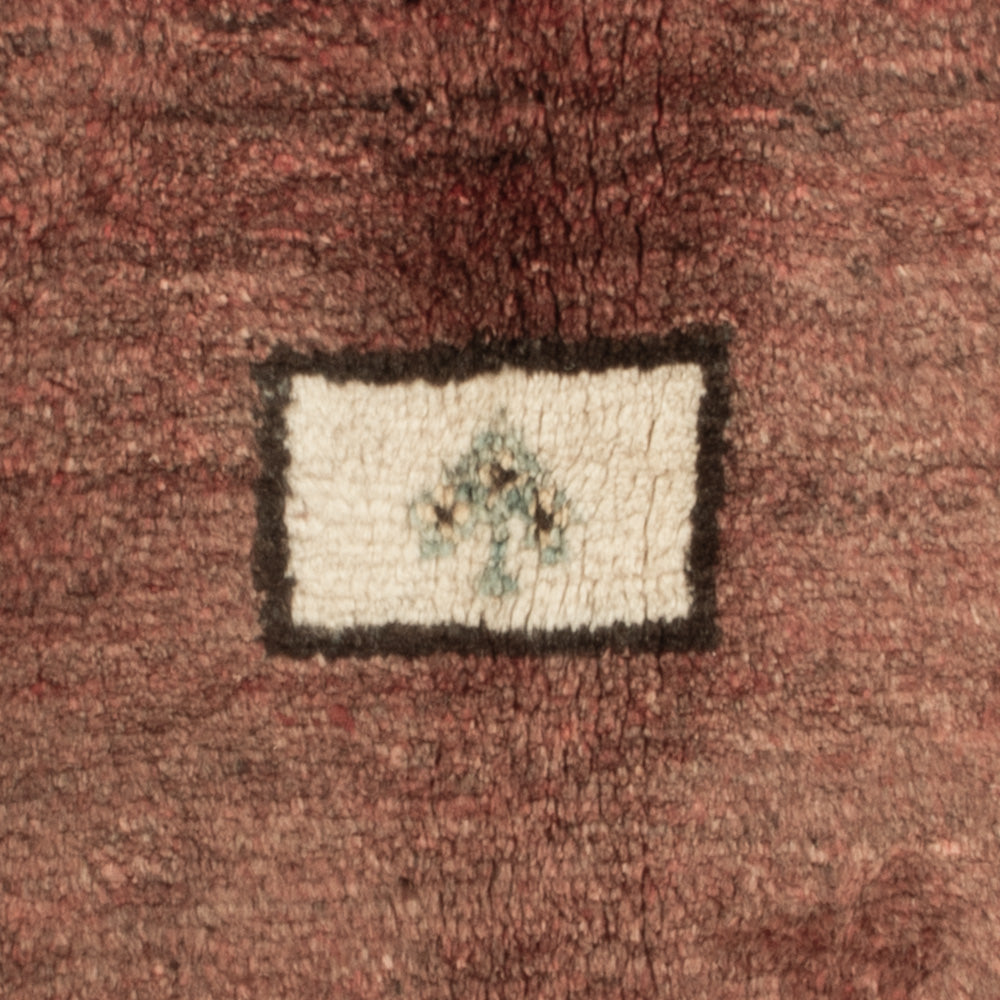 Gabbeh-matta - persisk kvadrat  - 100 x 93 cm - flerfärgad