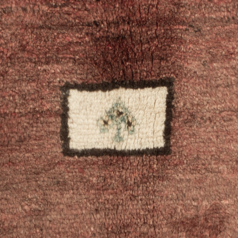 Gabbeh-matta - persisk kvadrat  - 100 x 93 cm - flerfärgad