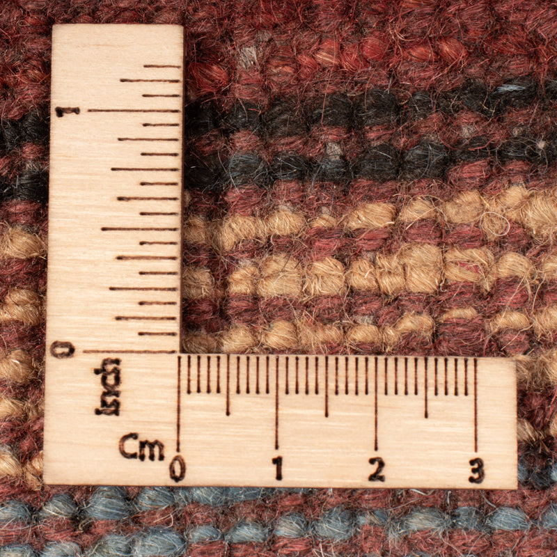 Gabbeh-matta - persisk kvadrat  - 100 x 93 cm - flerfärgad