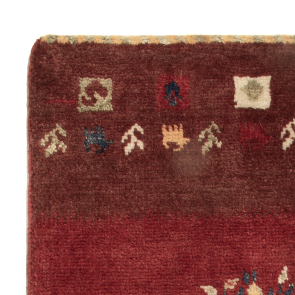 Gabbeh-matta - Loribaft Persian - 90 x 60 cm - flerfärgad