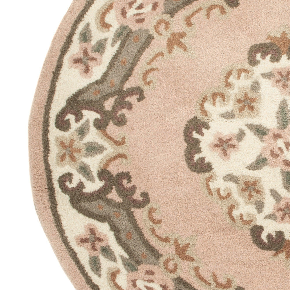 Kina matta runt  - 120 x 120 cm - flerfärgad