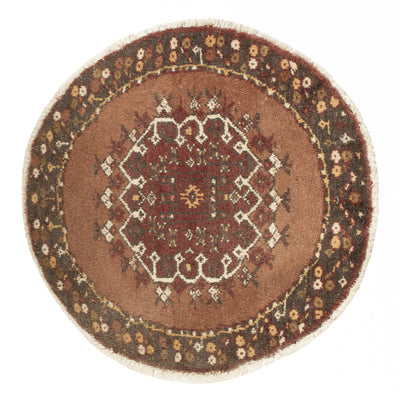Oriental Carpet runt  - 72 x 72 cm - flerfärgad