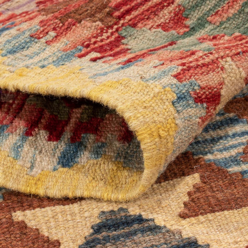 Runner Kelim Carpet - Splash - 196 x 100 cm - flerfärgad