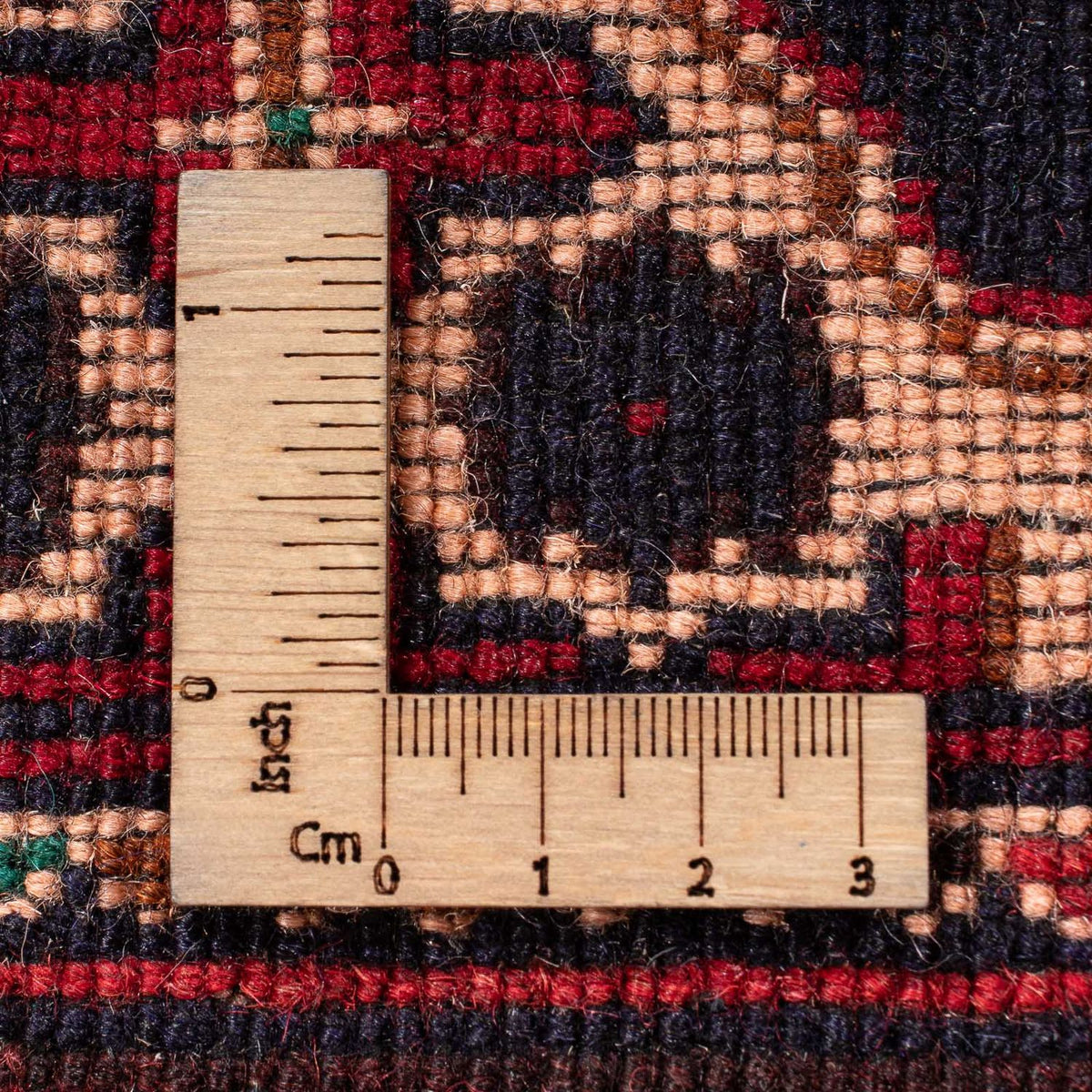 Baluch-matta - 195 x 117 cm - mörkblå