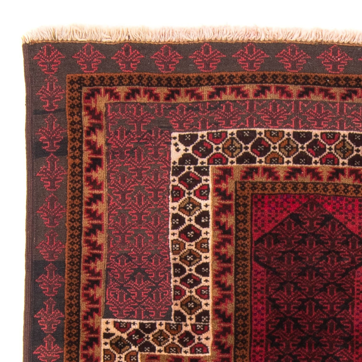 Baluch-matta - Bön matta - 140 x 90 cm - mörkblå