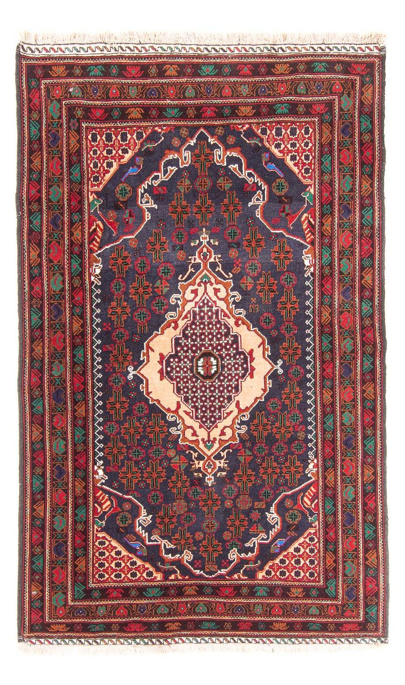 Baluch-matta - 205 x 123 cm - mörkblå