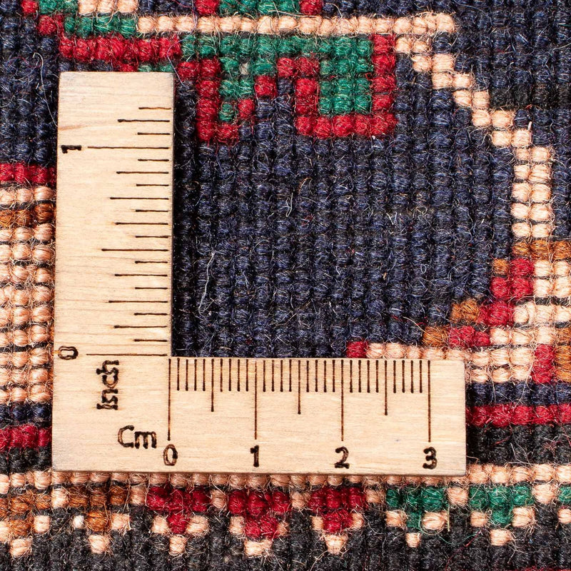 Baluch-matta - 205 x 123 cm - mörkblå