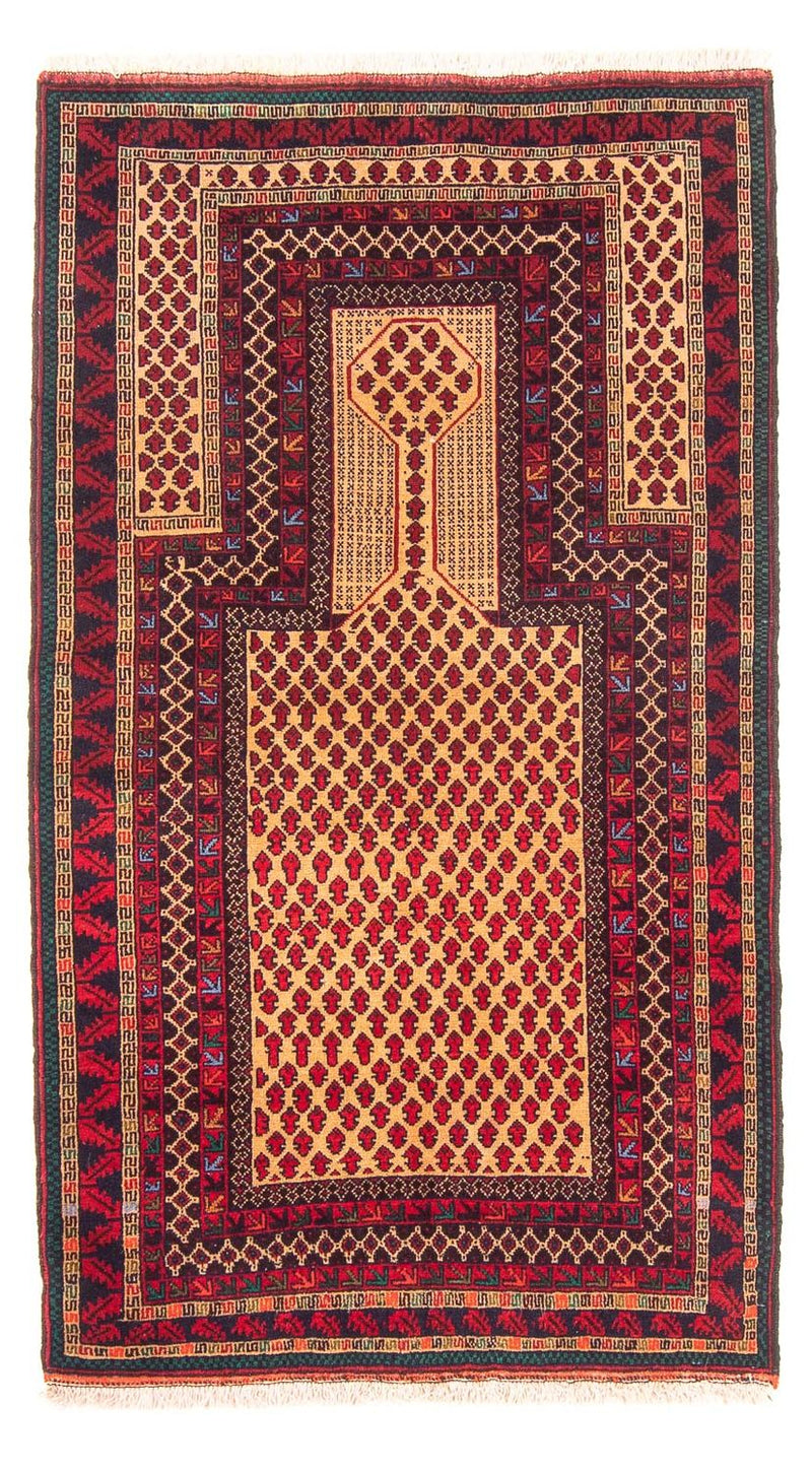 Baluch-matta - Bön matta - 147 x 86 cm - beige